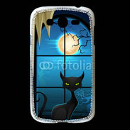 Coque Samsung Galaxy Grand Chat noir