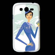 Coque Samsung Galaxy Grand Hôtesse de l'air 8