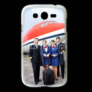 Coque Samsung Galaxy Grand Commandant de bord et hôtesse de l'air 3