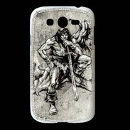 Coque Samsung Galaxy Grand Guerrier en dessin 25