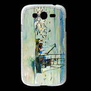 Coque Samsung Galaxy Grand Peinture bateau de pêche