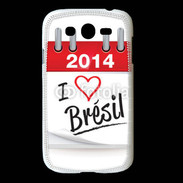 Coque Samsung Galaxy Grand I love Bresil 2014