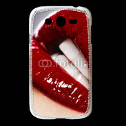 Coque Samsung Galaxy Grand Bouche fatale rouge