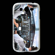 Coque Samsung Galaxy Grand Cockpit avion de ligne