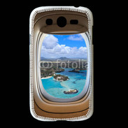 Coque Samsung Galaxy Grand Vue de l'intérieur d'un avion
