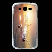 Coque Samsung Galaxy Grand Avion de ligne au coucher de soleil