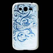 Coque Samsung Galaxy Grand Fond tribal bleu