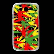 Coque Samsung Galaxy Grand Fond de cannabis coloré