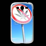 Coque Samsung Galaxy Grand Interdiction de cannabis