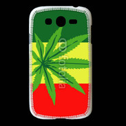 Coque Samsung Galaxy Grand Drapeau reggae cannabis