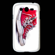 Coque Samsung Galaxy Grand Chaussure Converse rouge