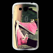 Coque Samsung Galaxy Grand Converses roses vintage