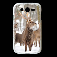 Coque Samsung Galaxy Grand Cerf et biche en troupeau