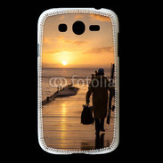 Coque Samsung Galaxy Grand Pécheur au levé du soleil