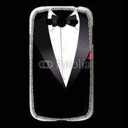 Coque Samsung Galaxy Grand Illustration smoking noir