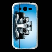 Coque Samsung Galaxy Grand Formule 1 sur fond bleu
