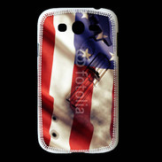 Coque Samsung Galaxy Grand Drapeau USA avec arme