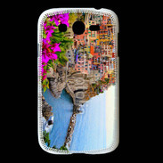 Coque Samsung Galaxy Grand Cote italienne fleurie