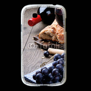 Coque Samsung Galaxy Grand Pain et vin rouge