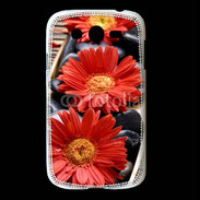 Coque Samsung Galaxy Grand Fleurs Zen rouge 10
