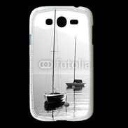 Coque Samsung Galaxy Grand Bateau sur un lac