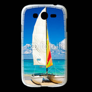 Coque Samsung Galaxy Grand Bateau plage de Cuba