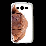 Coque Samsung Galaxy Grand Mastiff marron