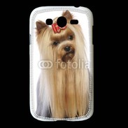Coque Samsung Galaxy Grand Yorkie de face