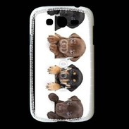 Coque Samsung Galaxy Grand Alignement de petits chiens