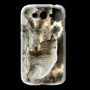 Coque Samsung Galaxy Grand Ours blanc en colère