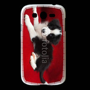 Coque Samsung Galaxy Grand Chiot noir et blanc 5