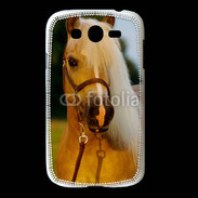 Coque Samsung Galaxy Grand Portrait de cheval 1