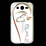 Coque Samsung Galaxy Grand Illustration cheval 5