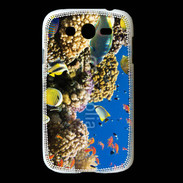 Coque Samsung Galaxy Grand Poisson et coraux de toutes les couleurs