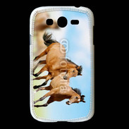 Coque Samsung Galaxy Grand Course de chevaux