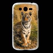 Coque Samsung Galaxy Grand Tigre au bord de l'eau