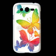 Coque Samsung Galaxy Grand Illustration de papillons en couleur