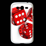 Coque Samsung Galaxy Grand Jeu de dés rouges