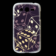 Coque Samsung Galaxy Grand Illustration de dés noirs