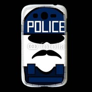 Coque Samsung Galaxy Grand Moustache policier