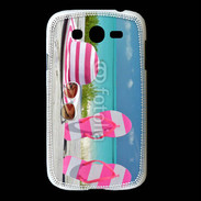 Coque Samsung Galaxy Grand La vie en rose à la plage