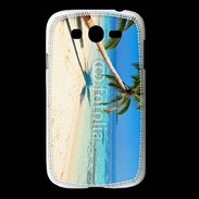 Coque Samsung Galaxy Grand Palmier sur la plage tropicale