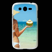 Coque Samsung Galaxy Grand Cocktail noix de coco sur la plage 5
