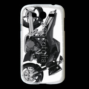 Coque Samsung Galaxy Grand Tuning moto noire
