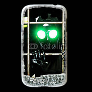 Coque Samsung Galaxy Grand Œil vert Alien