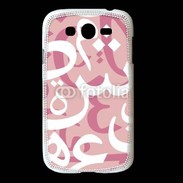 Coque Samsung Galaxy Grand Paterne de lettres Arabes 160