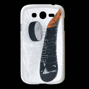 Coque Samsung Galaxy Grand Crosse et palet de Hockey sur glace