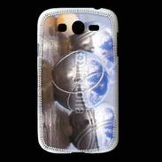 Coque Samsung Galaxy Grand Boule de pétanque chromée