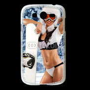 Coque Samsung Galaxy Grand Charme et snowboard