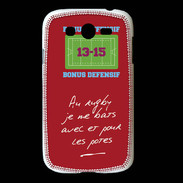 Coque Samsung Galaxy Grand Les potes Bonus offensif-défensif Rouge